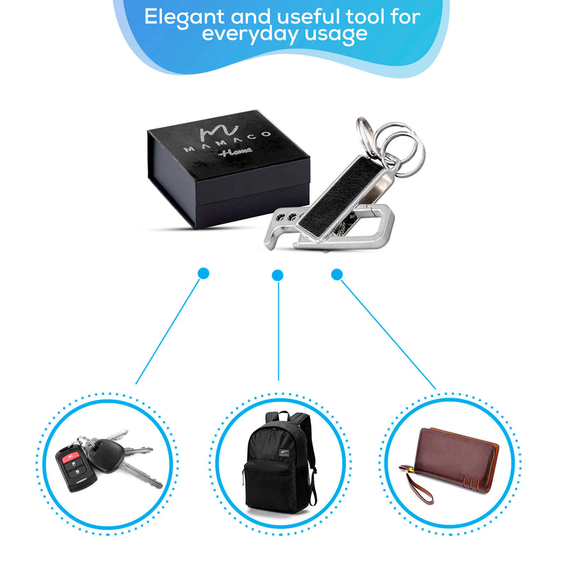 Complimentary Christmas gift for BUNDLES - Elegant Keychain with premium soft leather- Do not purchase seperately